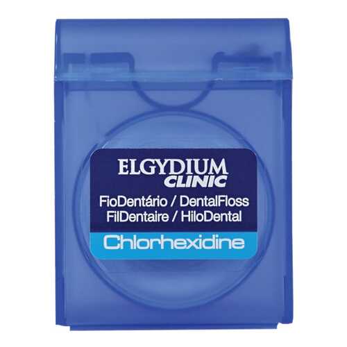 Зубная нить Elgydium Хлоргексидин 50 м в Сибирское Здоровье