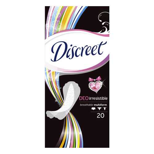 Прокладки Discreet ежедневные Deo Irresistible Multiform Single 20шт в Сибирское Здоровье