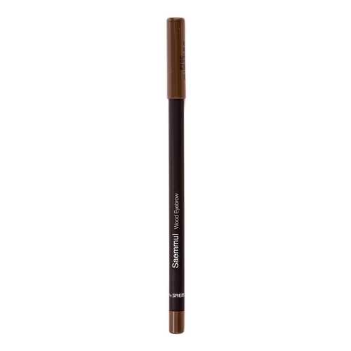 Карандаш The Saem для бровей Saemmul Wood оттенок 03 Black brown 0,2 г в Сибирское Здоровье