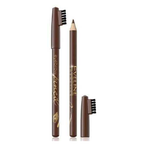 Контурный карандаш для бровей Eveline Eyebrow Pencil Brown в Сибирское Здоровье