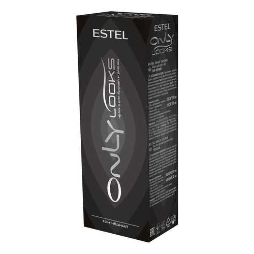 Краска для бровей Estel Professional Only looks Черный в Сибирское Здоровье