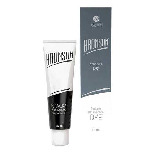 Краска для бровей Innovator Cosmetics Bronsun №2 Графит 15 мл в Сибирское Здоровье