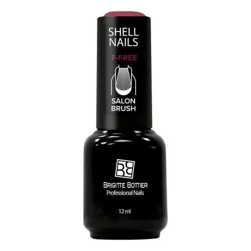 Гель-лак для ногтей Brigitte Bottier Shell Nails тон 976 вишневый с мелкими блестками 12мл в Сибирское Здоровье