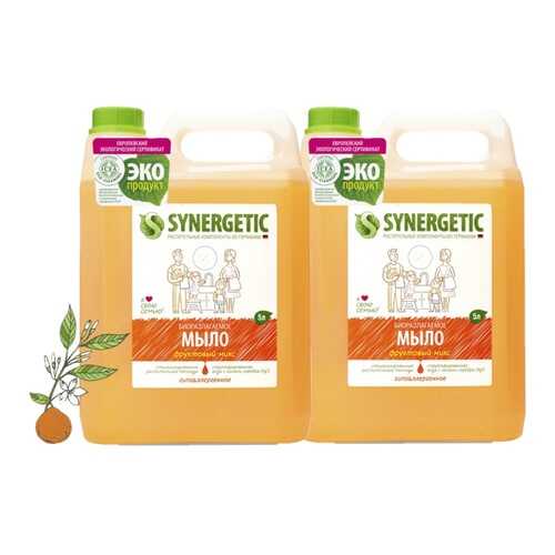 Набор Synergetic Мыло жидкое Фруктовый микс 2 шт 5 л в Сибирское Здоровье