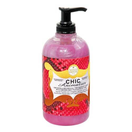 Жидкое мыло Nesti Dante Chic Animalier Red Liquid Soap 500 мл в Сибирское Здоровье