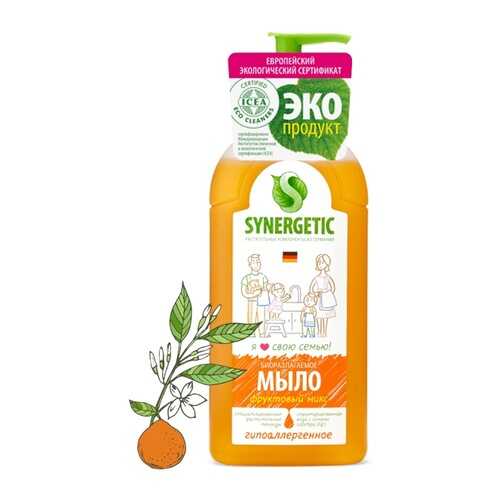 Жидкое мыло SYNERGETIC Фруктовый микс 500 мл в Сибирское Здоровье