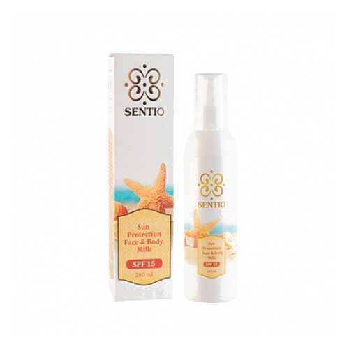 Молочко солнцезащитное для лица и тела SPF 15 Sentio 200 мл в Сибирское Здоровье