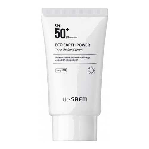 Солнцезащитное средство The Saem Eco Earth Power Tone Up Sun Cream 50 мл в Сибирское Здоровье