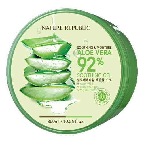 Средство для тела Nature Republic Aloe Vera 92% Soothing Gel 300 мл в Сибирское Здоровье