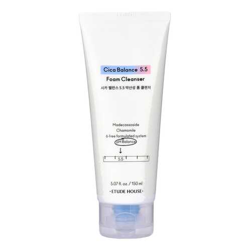 Пенка для умывания Etude House Cica Balance 5.5 Foam Cleanser 150 мл в Сибирское Здоровье