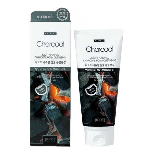Пенка для умывания Jigott Natural Charcoal Foam Cleansing 180 мл в Сибирское Здоровье