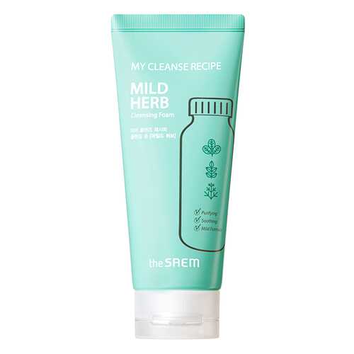 Пенка для умывания The Saem My Cleanse Recipe Cleansing Foam Mild Herb, 150 мл в Сибирское Здоровье