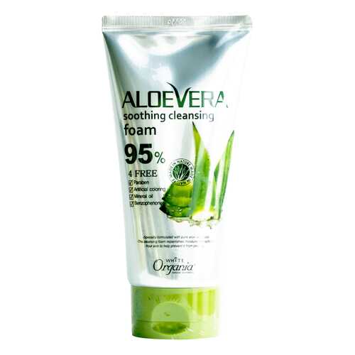 Пенка для умывания White Organia Aloe Vera Soothing Cleansing Foam 95% 130 г в Сибирское Здоровье