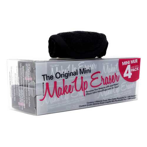 Средство для снятия макияжа MakeUp Eraser The Original Mini Black салфетки 4 шт в Сибирское Здоровье