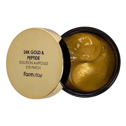 Патчи для глаз Farm Stay 24K Gold & Peptide Solution Ampoule Eye Patch 90 г в Сибирское Здоровье