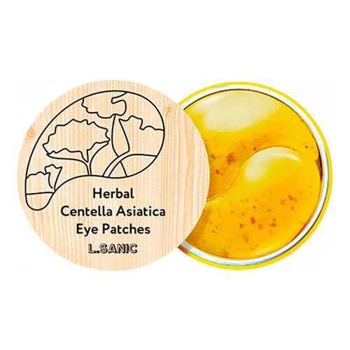 Патчи для глаз L.Sanic Herbal Centella Asiatica Hydrogel Eye Patches 60 шт в Сибирское Здоровье
