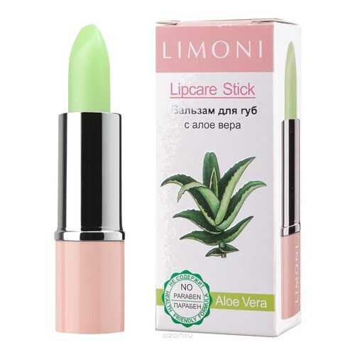 Бальзам для губ Limoni Lipcare Stick 06 Aloe Vera 4 в Сибирское Здоровье