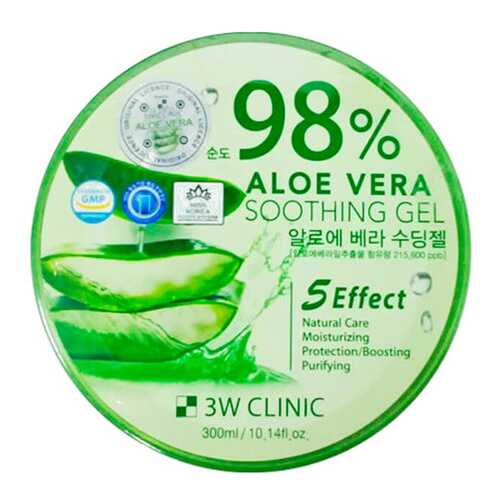 Гель для лица 3W Clinic Aloe Vera Soothing Gel 300 г в Сибирское Здоровье