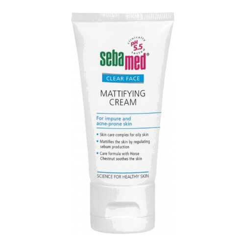 Крем для лица Sebamed Clear Face Mattifying Cream 50 мл в Сибирское Здоровье