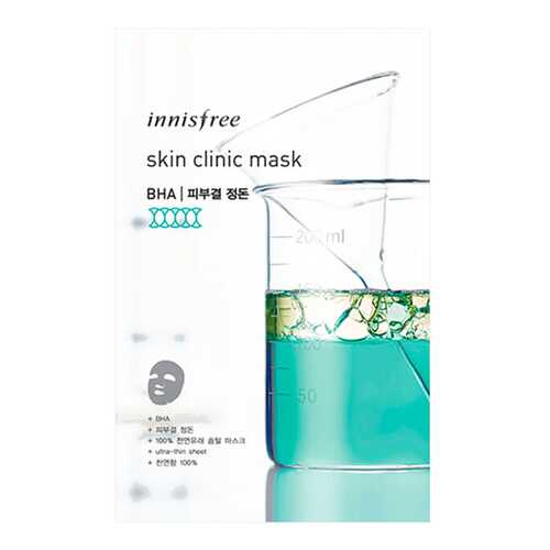 Маска для лица Innisfree It's Real Squeeze Mask - BHA 20 г в Сибирское Здоровье