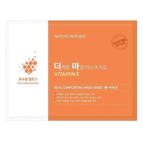 Маска для лица Nature Republic Real Comforting Mask Sheet (Vitamin E) 24 г в Сибирское Здоровье