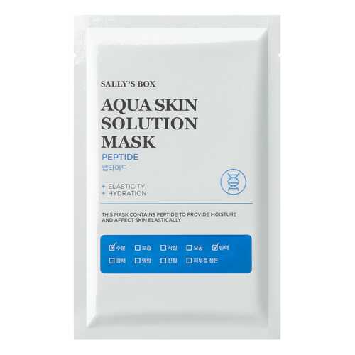 Маска для лица Sally's Box Aqua Skin Solution Mask Peptide 22 мл в Сибирское Здоровье