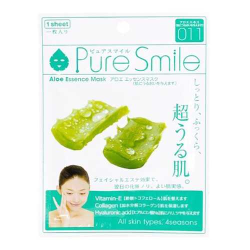 Маска для лица SUNSMILE Pure Smile Essence Mask Aloe 23 мл в Сибирское Здоровье