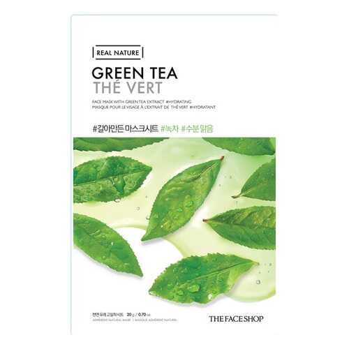 Маска для лица The Face Shop Real Nature Green Tea Face Mask 20 г в Сибирское Здоровье