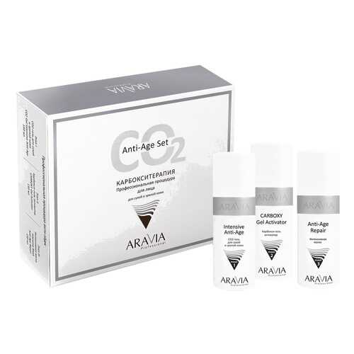 Набор для ухода за лицом Aravia Professional CO2 Anti-Age Set 450 мл в Сибирское Здоровье