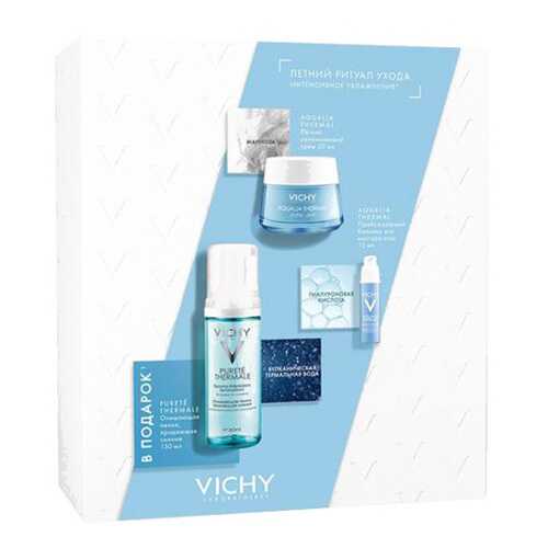 Набор средств по уходу за лицом Vichy AQUALIA крем 50мл+бальзам для глаз 15мл+пенка 150мл в Сибирское Здоровье