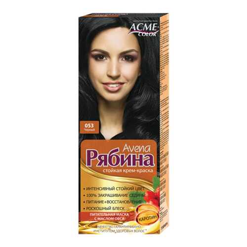 Краска для волос Acme Color Рябина Avena 053 Черный 135 мл в Сибирское Здоровье