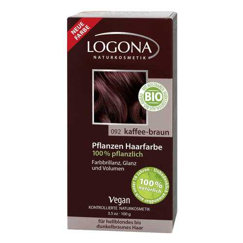 Краска для волос Logona Herbal Hair Colour 092 Coffee Brown 100 г в Сибирское Здоровье