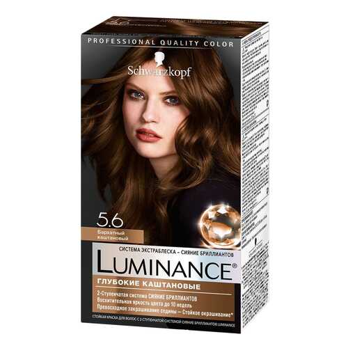 Краска для волос Schwarzkopf Luminance Color тон 5.6 Бархатный каштановый 165 мл в Сибирское Здоровье