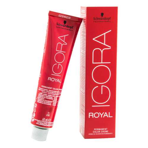 Краска для волос Schwarzkopf Professional Igora Royal 1-0 Черный натуральный 60 мл в Сибирское Здоровье