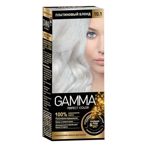 Краска для волос SVOBODA GAMMA Perfect color платиновый блонд 10,1, 50гр в Сибирское Здоровье