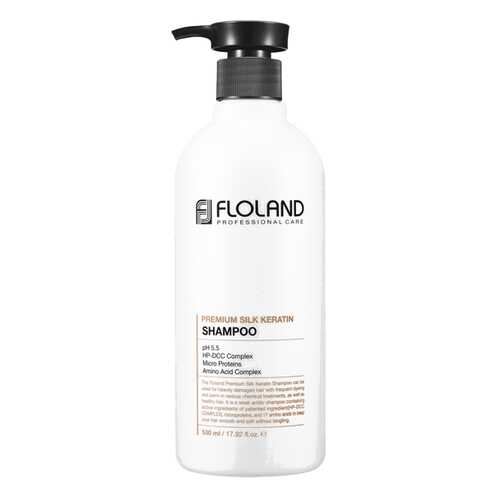 Шампунь для волос с кератином Floland Premium Silk Keratin Shampoo в Сибирское Здоровье