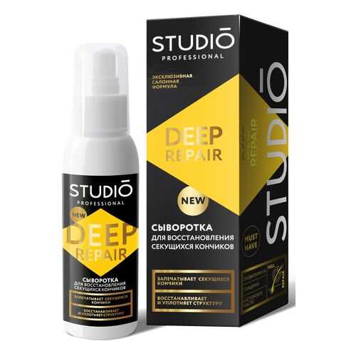 Сыворотка DEEP REPAIR для секущихся кончиков STUDIO PROFESSIONAL 100 мл в Сибирское Здоровье